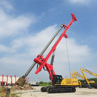 Foreuse rotative diesel FT d'occasion, diamètre 1100 mm, profondeur max. 25 m, mobilité sur chenilles, composants personnalisables, rotation 5-40 tr/min