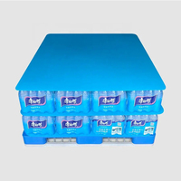 Séparateur de palettes en PP Bouteilles en verre Boissons Couche en plastique Cartonplast Couche de séparation Coussinets Couche de boisson en polypropylène
