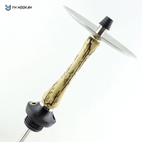 Ensemble complet de chicha Thunder 2 Purge Options avec pince à chicha en bois et tête de chicha – Produit de qualité supérieure