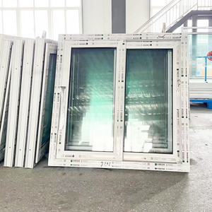 Fenêtre d'impact insonorisée bon marché UPVC fenêtres coulissantes en PVC fenêtres coulissantes en verre de bureau pour Bahams - Product Image 4