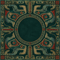 Tapis de Mahjong Noël Renne Flocon de Neige Vert Forêt Rouge Imprimé Festif Antidérapant en Microfibre pour 4 Joueurs Hiver