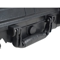 Boîtier d'outils portable en plastique PP durable, étanche, pour extérieur, avec insert en mousse EVA, indice de protection IP67, pour instruments de précision