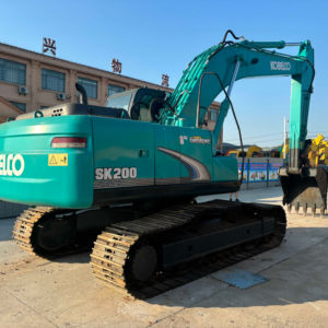 รถขุดโคเบลโก้ SK200 มือสอง สำหรับงานหนัก งานก่อสร้างและเหมืองแร่ ทนทานและมีประสิทธิภาพ สภาพดี - Product Image 1