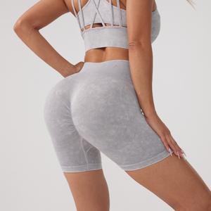 Leggings de yoga taille haute avec taille élastique, extensible dans les quatre sens, respirant, séchage rapide, 3/4 serré, motif à carreaux pour la course à pied - Product Image 4