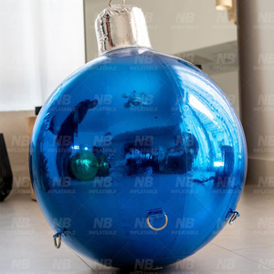 Multi Color Inflatable Mirror Ball Big Shiny Balls Reflective PVC <b>Balloon</b> Sphere for Christmas Events Party Wedding Decor <b>Custom</b> - Product Image 6