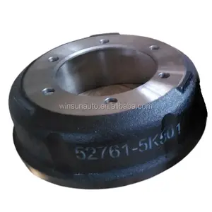 52761-5K501 pour le tambour de frein de camion lourd de pièces de rechange de camion coréen de Hyundai