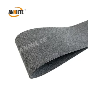 Annilte 4.0mm Cutting Machine Cloth Table Grey Double Sided Felt Cushion Breathable Conveyor Belt