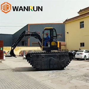 Nhỏ dưới nước nổi Đầm Lầy Buggy máy xúc đổ bộ với phao phao - Product Image 5