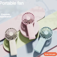 Nouveautés 2025 – Mini ventilateur de poche USB rechargeable en plastique avec logo personnalisé pour usage extérieur et hôtelier