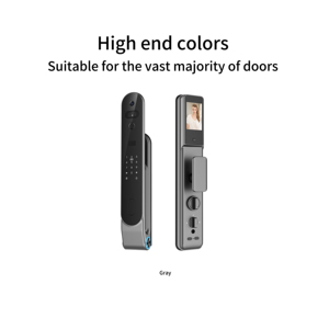 2026 Hot Selling Automatic Tuya WiFi 3D Face Fingerprint Smart <b>Lock</b> Aluminum Digital Door <b>Lock</b> for Aluminum Door - Product Image 3