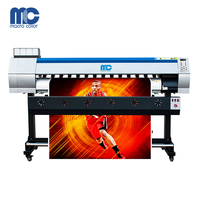 Impresora de inyección de tinta ecosolvente de gran formato, máquina de impresión, precio de plotter, 1,6 m/1,8 m 6 pies XP600 DX5