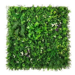Waterproof Artificial Hedge <b>Wall</b> <b>Panel</b> Outdoor Plant <b>Wall</b> For Garden Balcony Decoration - Product Image 2
