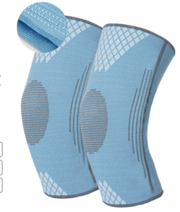 Protège-coudes et genouillères de sport, fitness, danse, manchon de compression pour genou, support en néoprène antidérapant et respirant - Product Image 5