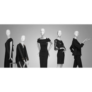 새로운 디자인 패션 전신 스탠드 추상 여성 마네킹 유명 브랜드 사용 - Product Image 6