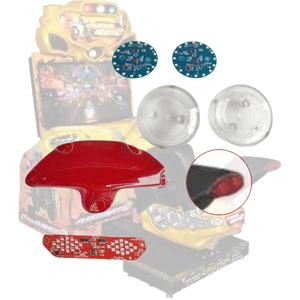 Haute qualité course FF simulateur jeu d'arcade feux arrière et abat-jour <span class=keywords><strong>de</strong></span> frein <span class=keywords><strong>moto</strong></span> boîtier <span class=keywords><strong>de</strong></span> lampe et pièces <span class=keywords><strong>de</strong></span> panneau - Product Image 1