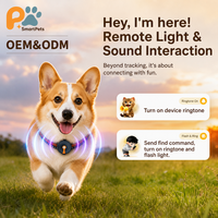 Traceur GPS intelligent pour animaux de compagnie, modèle C5, étanche, résistant aux morsures, faible consommation d'énergie, 4G, multifonction, en ABS, avec éclairage et musique, autonomie de 72 heures