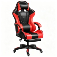 Chaise de jeu de course Esports avec accoudoirs et repose-pieds articulés, chaise d'ordinateur ergonomique, vente en gros