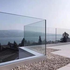 Verre de sécurité feuilleté trempé PVB SGP transparent, découpe sur mesure, anti-éclatement pour façades de bâtiments et balustrades d'ingénierie - Product Image 6