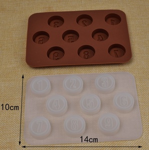 Bán Buôn <span class=keywords><strong>3D</strong></span> Công Nghệ Silicone Baking Khuôn Cupcake Nhà Sản Xuất Số Thư Hình Dạng Baking Công Cụ Cho Nhà Bếp Nướng Bánh Công Cụ - Product Image 3