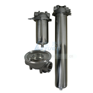 Recipiente de Filtro de Cartucho Tipo Vessel de 10 Pulgadas, Carcasa de Filtro de Cartucho de Acero Inoxidable 316 para Equipos de Pre Purificación de Agua Mineral - Product Image 4