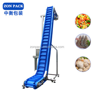 Hoge capaciteit maïs bloem sojabonen verticale lifter lift Z type emmer transportband met vibrator hopper - Product Image 4