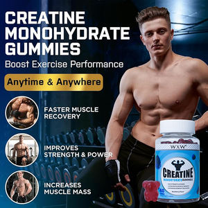 Gomitas de Creatina WXW para Aumentar la Energía y la Resistencia, Gomitas de Creatina, Suplemento de Monohidrato de Proteína, Gomitas Musculares de Creatina - Product Image 3