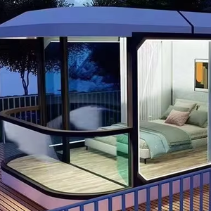 T5 capsule espace chambre pratique tente d'événement en plein air type préfabriqué maison tente <span class=keywords><strong>location</strong></span> équipement pour événements tente gonflable - Product Image 1