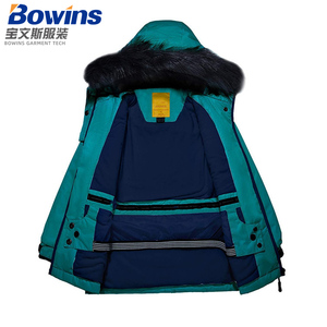 Veste de ski <span class=keywords><strong>Alpine</strong></span> PRO pour femmes, vêtements de snowboard personnalisés OEM avec fausse fourrure, veste de ski, veste de snowboard - Product Image 2