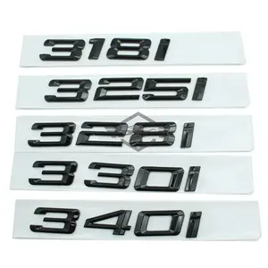 Série 3 318i 325i 328i 330i 340i 5 série 7 série Car Logo Badges Grill Adesivo Emblema para BMW