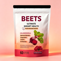 Gummies de Betterave - Prix Usine, Vente en Gros, Approvisionnement en Vrac, 60 Comprimés, Complément Alimentaire, Approvisionnement Direct