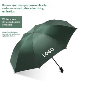 Paraguas Plegable Automático de Tres Pliegues, Protección UV, Parasol, Portátil, Ligero, para Viajes al Aire Libre - Product Image 3
