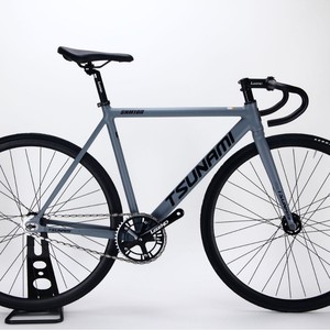 Bicicleta de Piñón Fijo de Aluminio 700c - Bicicleta Urbana para Desplazamientos, Bicicleta Cruiser Ligera de Una Sola Velocidad - Product Image 2