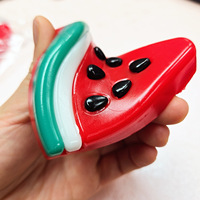 Nuevo Producto: Juguete Antiestrés de Sandía de TPR para Apretar y Relajarse - un Juguete para Aliviar el Estrés con Forma de Fruta para las Puntas de los Dedos