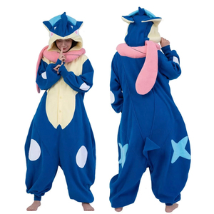 <span class=keywords><strong>Pigiama</strong></span> Intero Termico Invernale in Pile di Poliestere, Design Animale (Mucca) con Cappuccio, per Adulti, Stile Carino e Lussuoso, Abbinabile per Famiglie - Product Image 3
