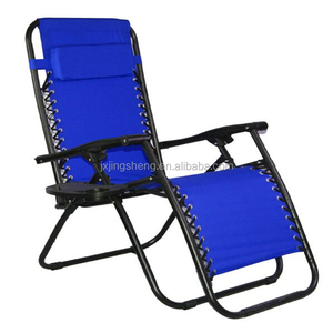 Chaise longue en <span class=keywords><strong>aluminium</strong></span> portable classique pour plage piscine cour ou hôtel chaise de bain de soleil pliante - Product Image 3