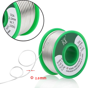 Alambre <span class=keywords><strong>de</strong></span> <span class=keywords><strong>Soldadura</strong></span> Sin Plomo ROHS Sn96.5Ag3.0Cu0.5 SAC305 50g 100g 500g 1000g OEM para <span class=keywords><strong>Soldadura</strong></span> <span class=keywords><strong>de</strong></span> Alta Tecnología en Electrónica - Product Image 3