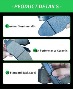 23623664 24551778 24566943 D227 plaquettes de frein pour CHEVROLET (GM) Move N300 N300P N300 Work N400 - Product Image 5