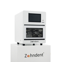 Zahndent Nouveau fabricant d'équipements de laboratoire dentaire Cad Cam Machine de fraisage à sec à 5 axes en zircone sans compresseur d'air