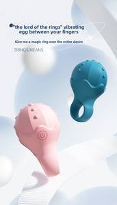 Hoge Kwaliteit Vrouwen Magische Ring Vibrator Voor Ei Waterdichte Abs + Siliconen Krachtige Clitorale Stimulatie Functie - Product Image 5
