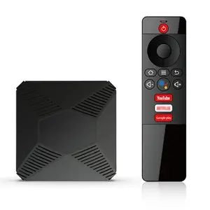 Wf Nhà Máy Q9 Allwinner H313 2GB 16GB 2.4 + 5G Kép Wifi Ai Bằng Giọng Nói Điều Khiển Từ Xa 4K HD Video OTT Thông Minh Android TV Box Q9