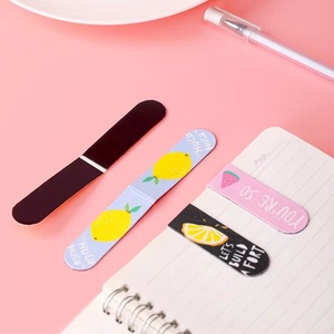 Promotional Custom Magnetic Metal <b>Bookmark</b> Printing Cartoon Cute Diy Magnet <b>Bookmark</b> Personalised Custom Metal Craft - Product Image 3