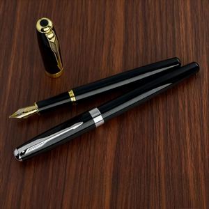 High Quality Commercial Metal Fountain <b>Pen</b> Luxury with logo Custom <b>Pens</b> 0.5 mm Write the Diameter for Corporate Office Use - Product Image 3