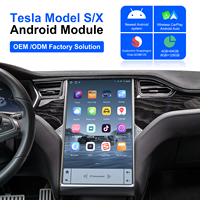 Módulo Decodificador de Sistema Android 13 Actualizado para Model S/X, Apple CarPlay y Android Auto Inalámbricos, Video Multimedia para Automóvil Tesla