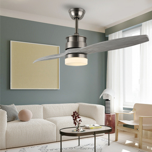 Trang Trí Hai Lưỡi Chiếu Sáng Ưa Thích Quạt Trần Gỗ Làm Mát Không Khí Khách Sạn Biệt Thự Công Nghiệp Led Quạt Trần - Product Image 6