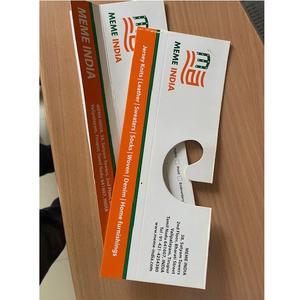 Cartes pliantes en gros pour marques de vêtements, cartes pliées personnalisées imprimées pour inserts d'emballage de vêtements, cartes de remerciement - Product Image 3