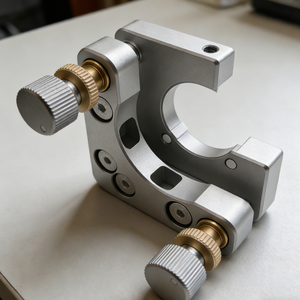 Soporte de Espejo de 2 Ejes Mecanizado por CNC, Opción de Acero Inoxidable por Electroerosión por Hilo, Certificado ISO9001, Tolerancia de 0.01 mm, Aluminio Anodizado Duro - Product Image 1