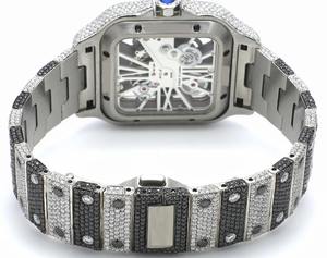 Top Selling Diamond Studded Wrist <b>Watch</b> with Sapphire Glass Automatic Movement for Luxury Gifting Available For Sale - Product Image 4