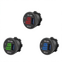 Adaptateur ELEWIND QC 3.0 USB 12V 1.5A avec contact en acier pour voiture et yacht - Chargez les téléphones mobiles et les iPad