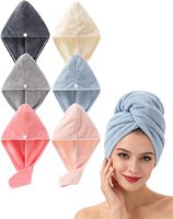 Ensemble de serviettes en microfibre à séchage rapide faites à la main pour femmes adultes, 4 pièces, 4 couleurs, pour usage domestique