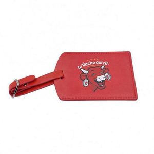 Factory Price <b>Cheap</b> Custom Baggage Tag PU Leather <b>Luggage</b> Tag for Travel - Product Image 4